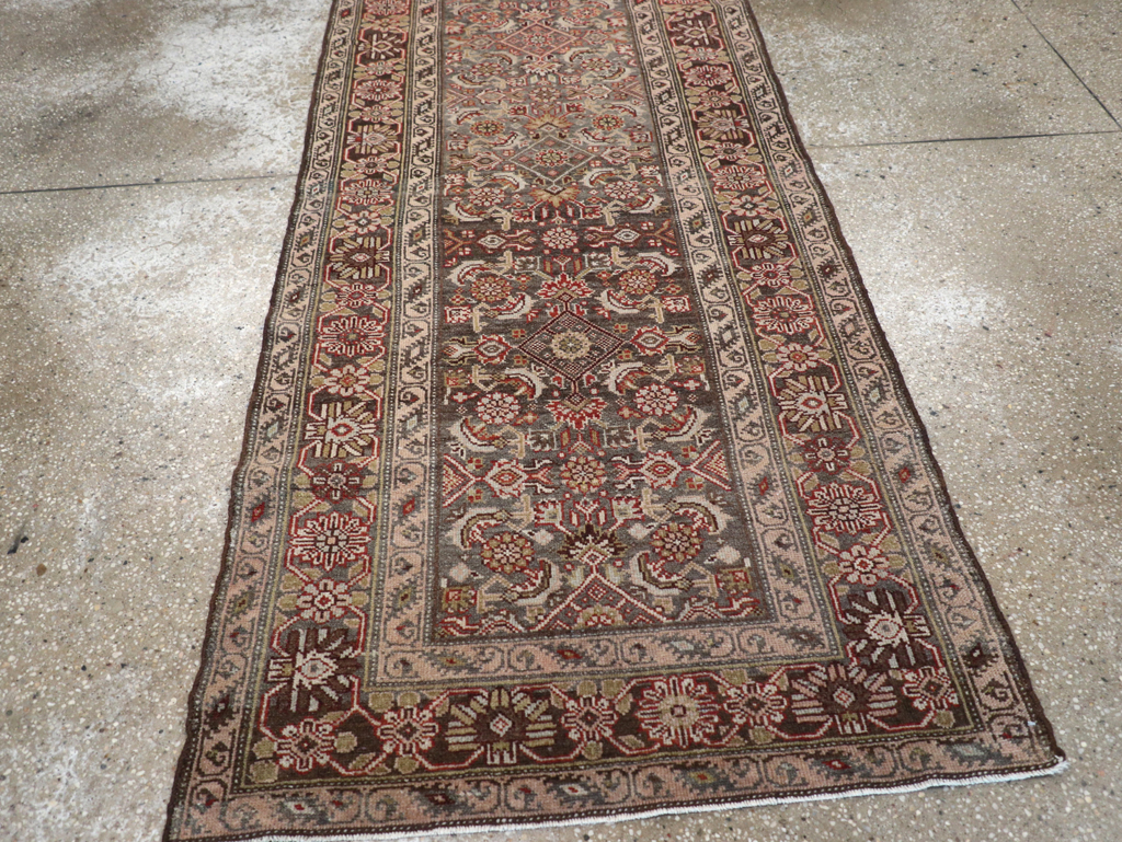 Vintage Persian Malayer Runner, No.23087 - Gss