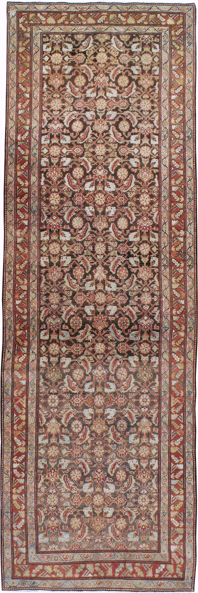 Vintage Persian Malayer Runner, No.23089 - Gss