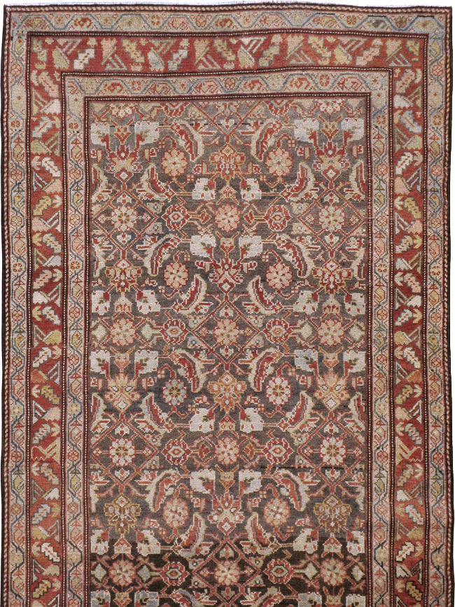 Vintage Persian Malayer Runner, No.23089 - Gss