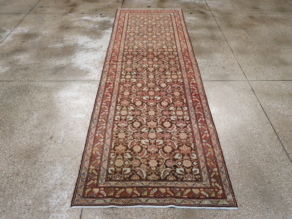 Vintage Persian Malayer Runner, No.23089 - Gss