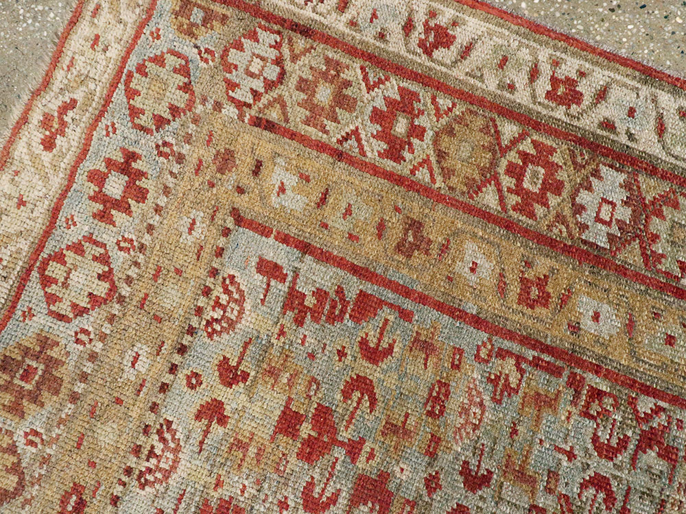 Antique Persian Kurdish Rug, No.23095 - Gss