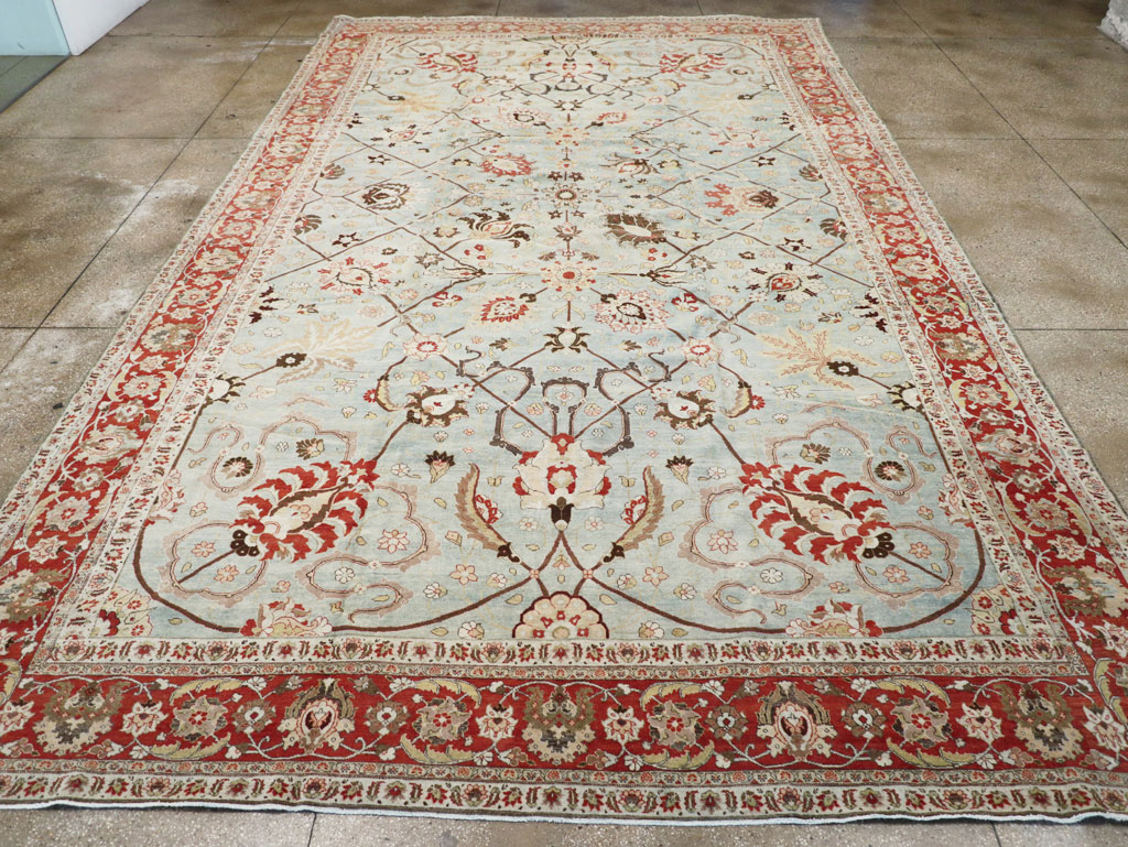 Antique Persian Tabriz Carpet, No.23099 - Gss