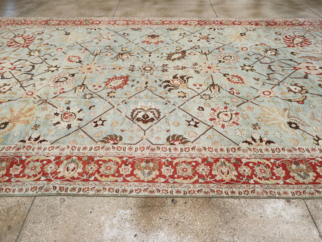 Antique Persian Tabriz Carpet, No.23099 - Gss