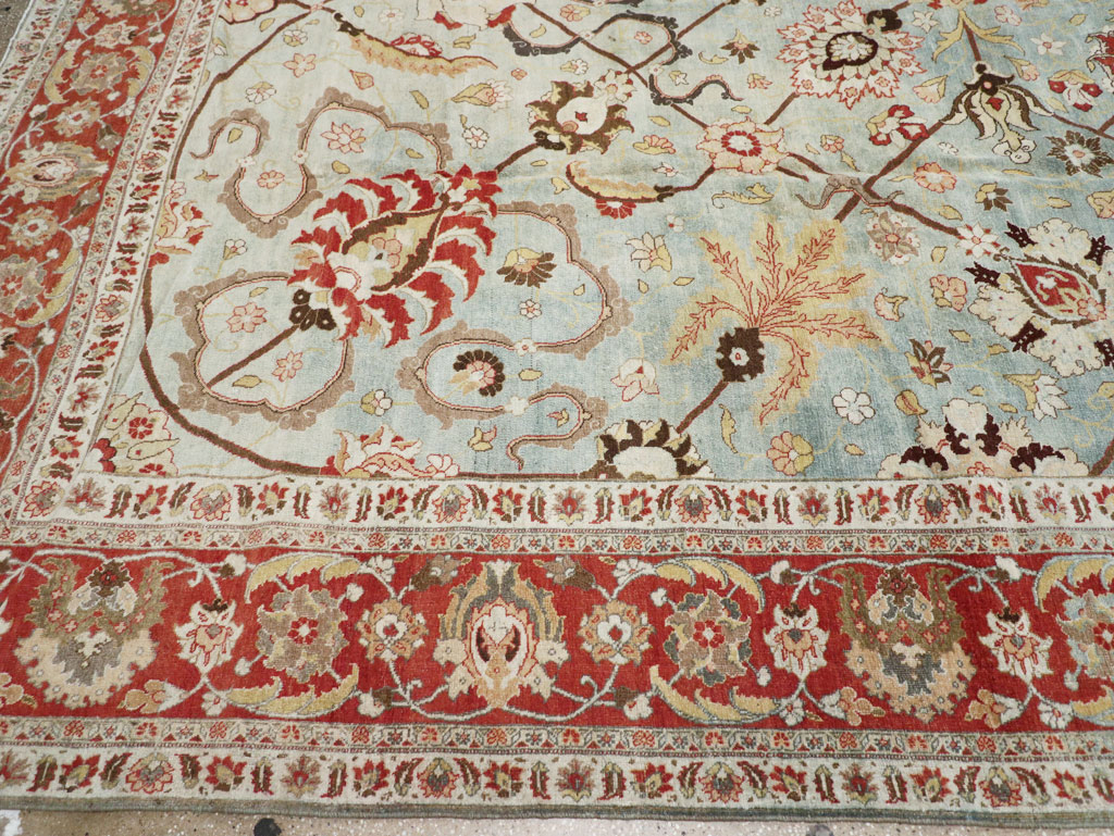 Antique Persian Tabriz Carpet, No.23099 - Gss