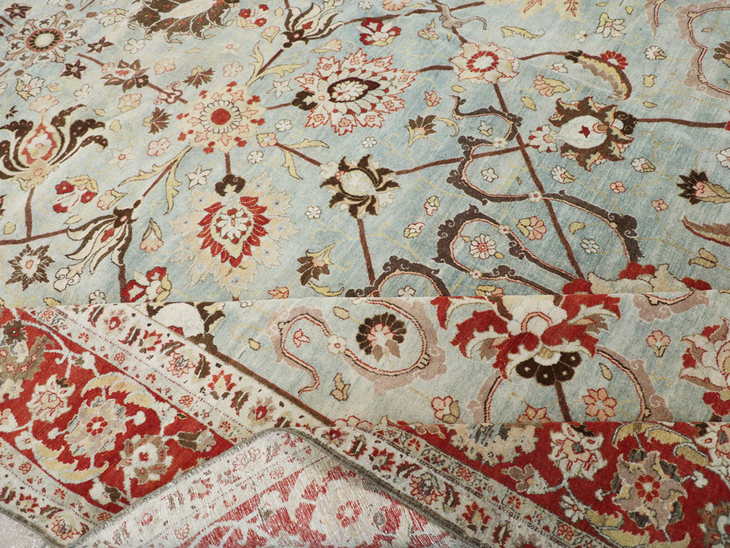 Antique Persian Tabriz Carpet, No.23099 - Gss