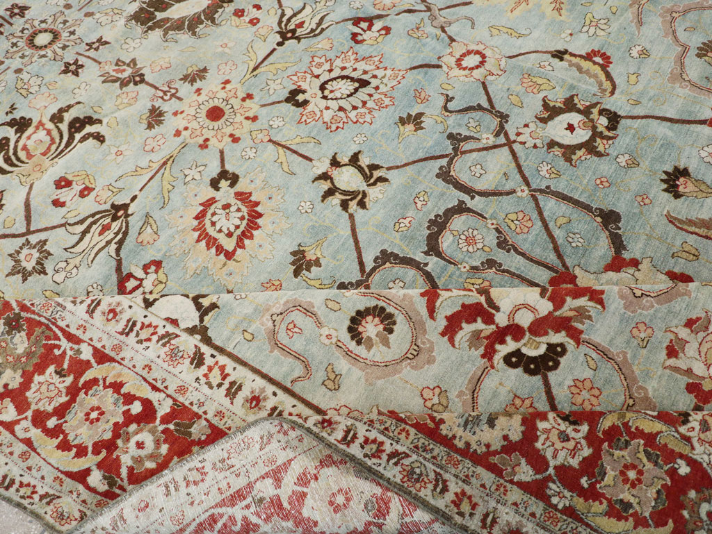 Antique Persian Tabriz Carpet, No.23099 - Gss