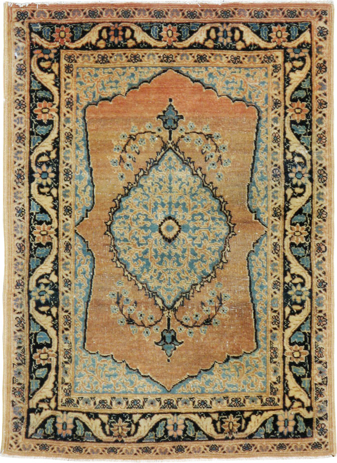 Antique Persian Tabriz Hagi Jalili Rug, No.23104 - Gss