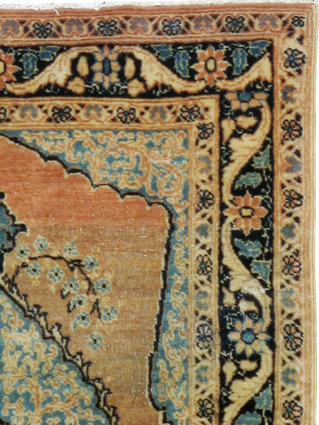 Antique Persian Tabriz Hagi Jalili Rug, No.23104 - Gss