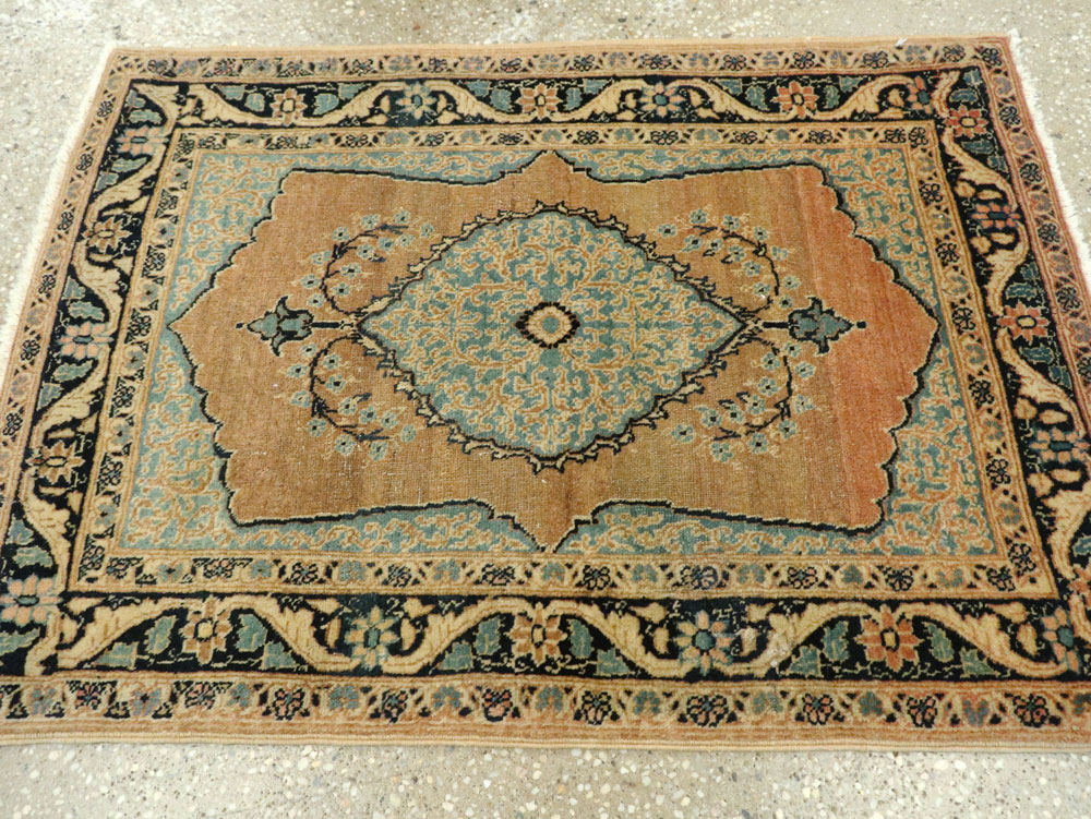 Antique Persian Tabriz Hagi Jalili Rug, No.23104 - Gss