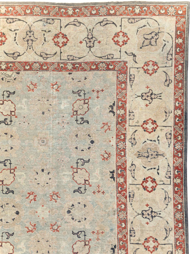 Vintage Persian Tabriz Rug, No.23108 - Gss