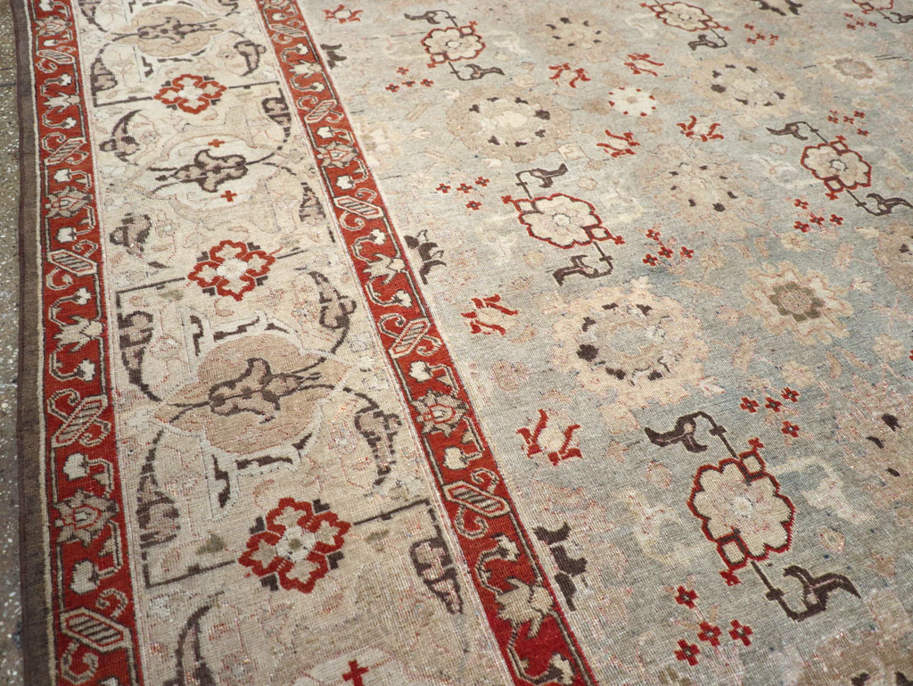 Vintage Persian Tabriz Rug, No.23108 - Gss