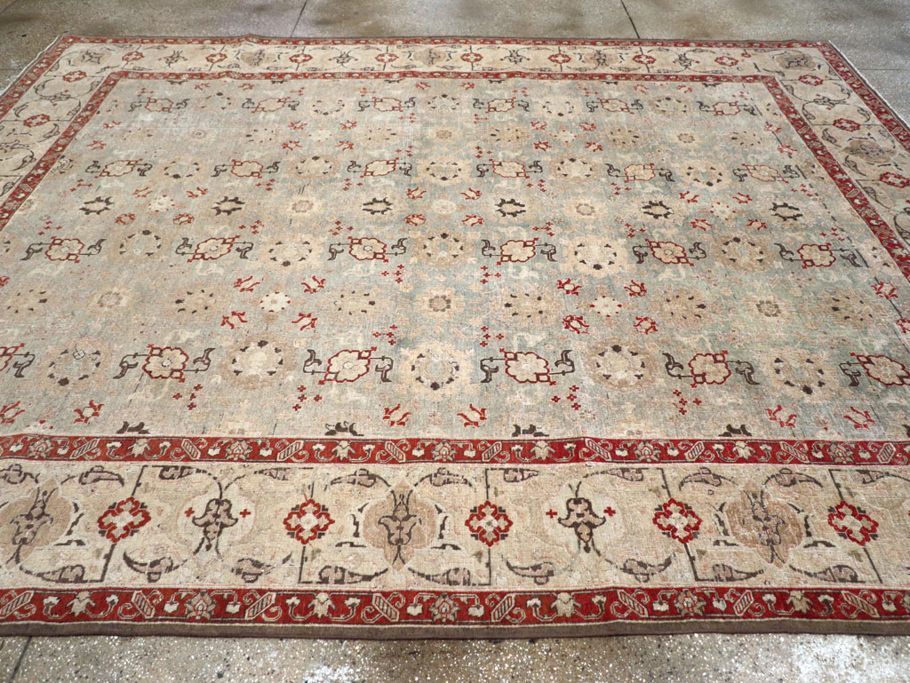 Vintage Persian Tabriz Rug, No.23108 - Gss