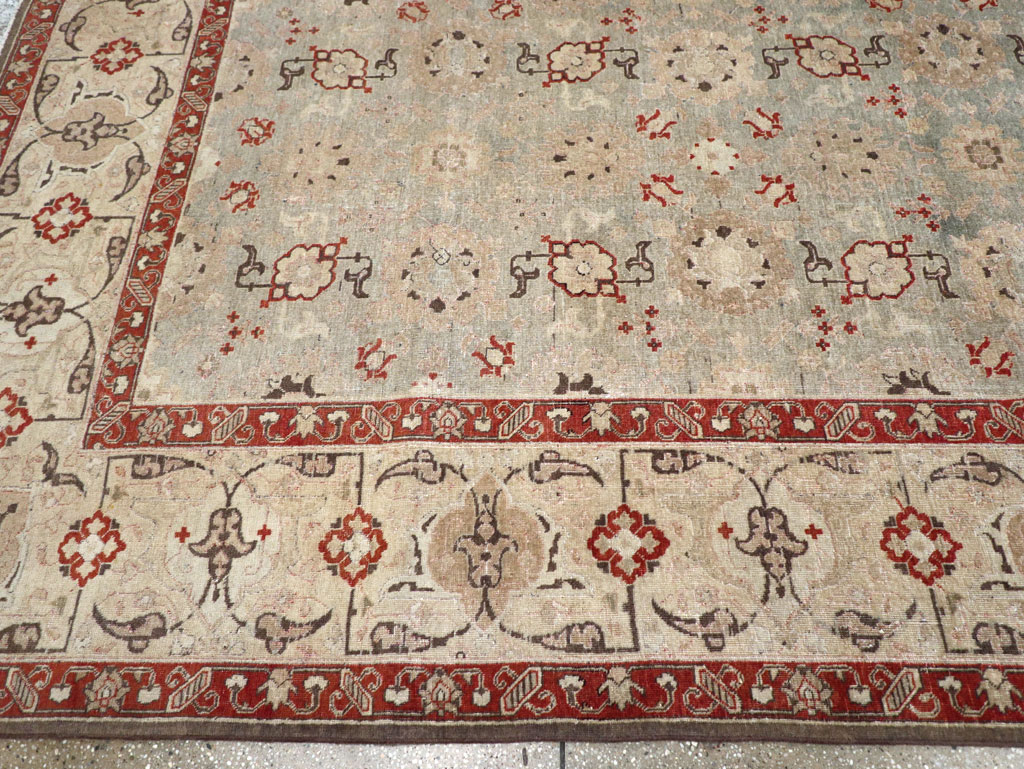 Vintage Persian Tabriz Rug, No.23108 - Gss