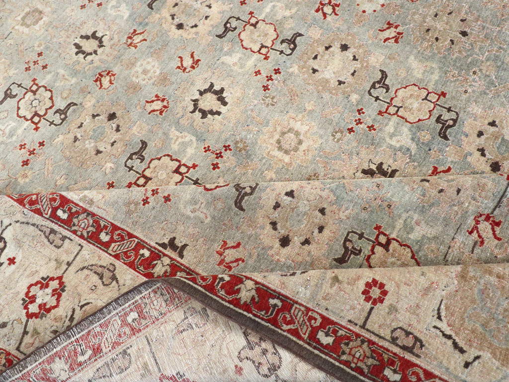 Vintage Persian Tabriz Rug, No.23108 - Gss