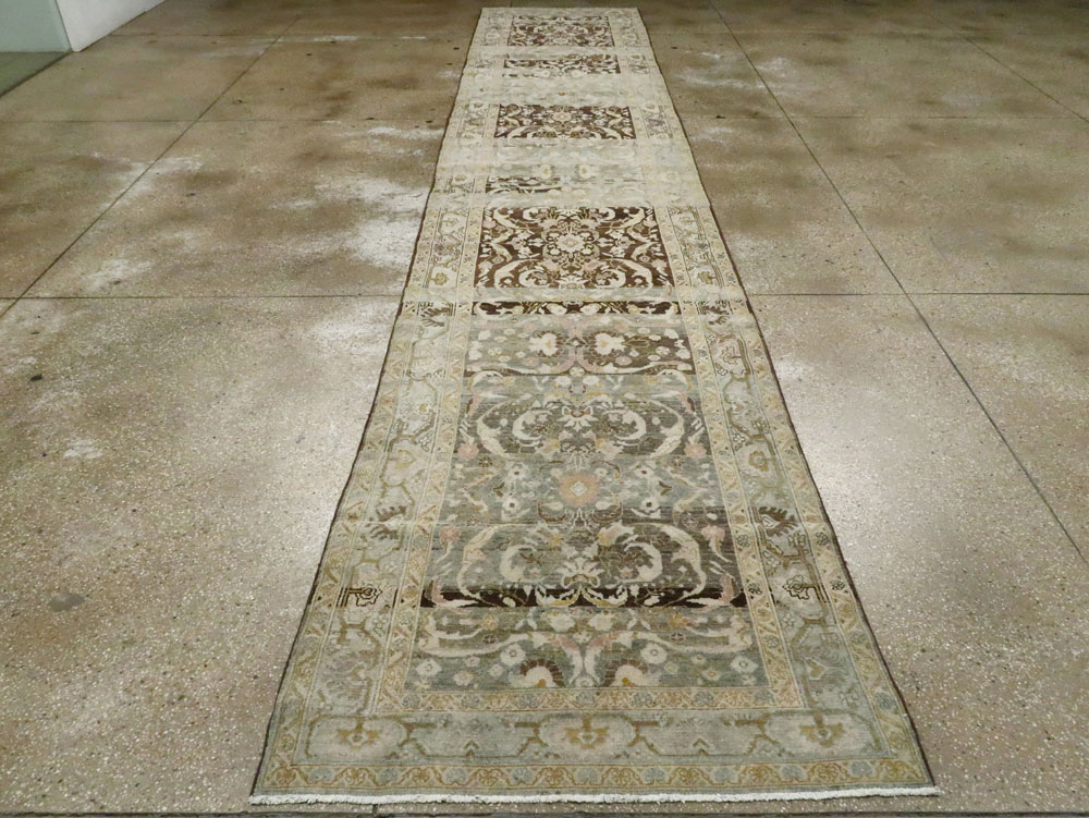 Vintage Persian Malayer Runner, No.23110 - Gss