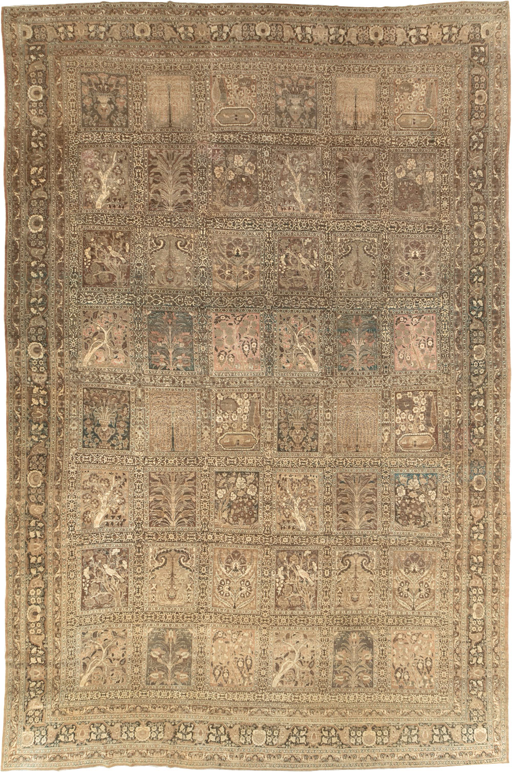 Antique Persian Tabriz Large Carpet, No.23112 - Gss