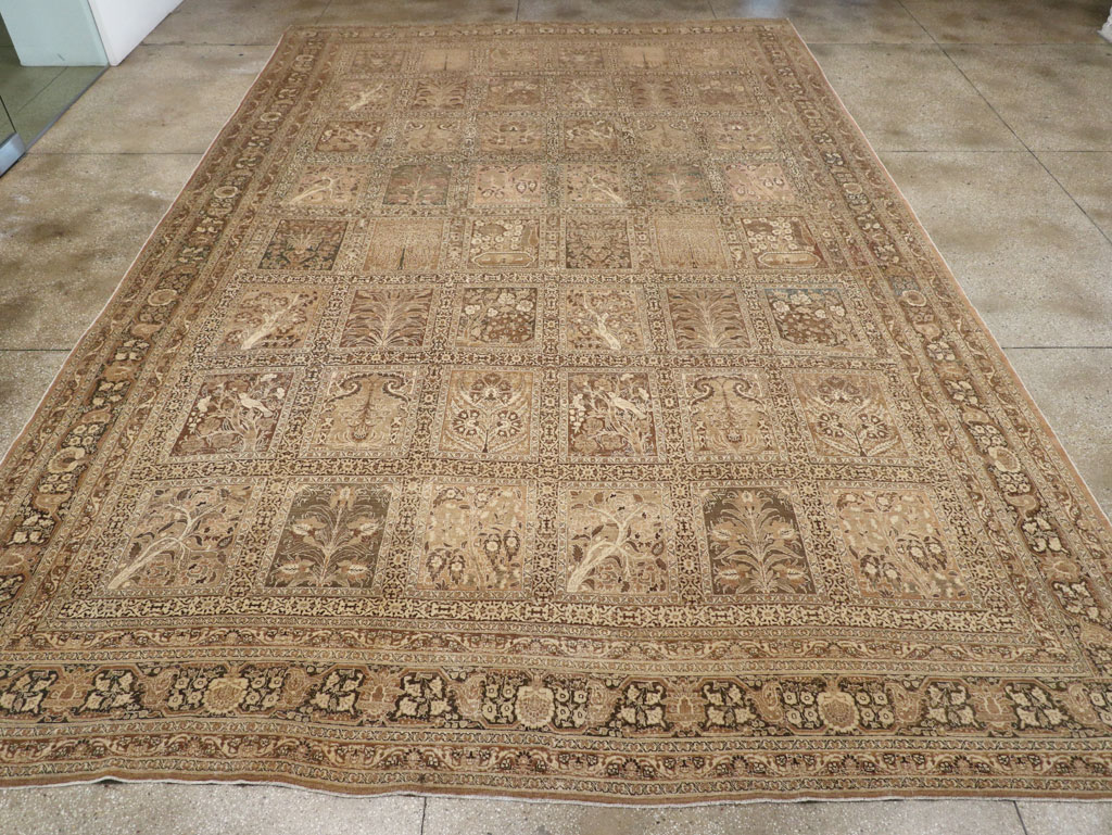 Antique Persian Tabriz Large Carpet, No.23112 - Gss