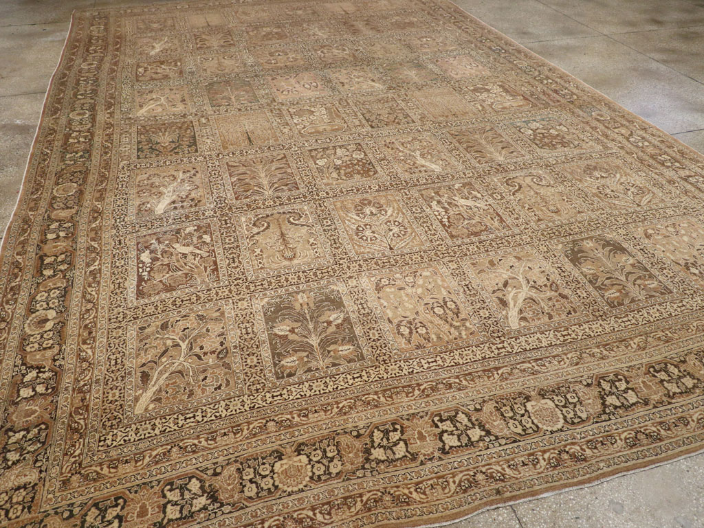 Antique Persian Tabriz Large Carpet, No.23112 - Gss