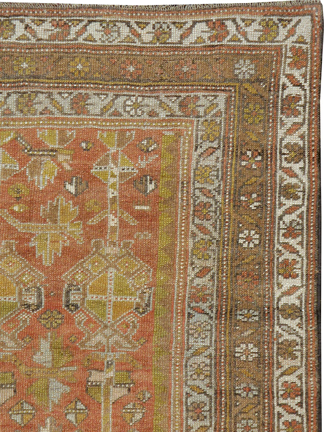 Antique Persian Kurdish Rug, No.23115 - Gss