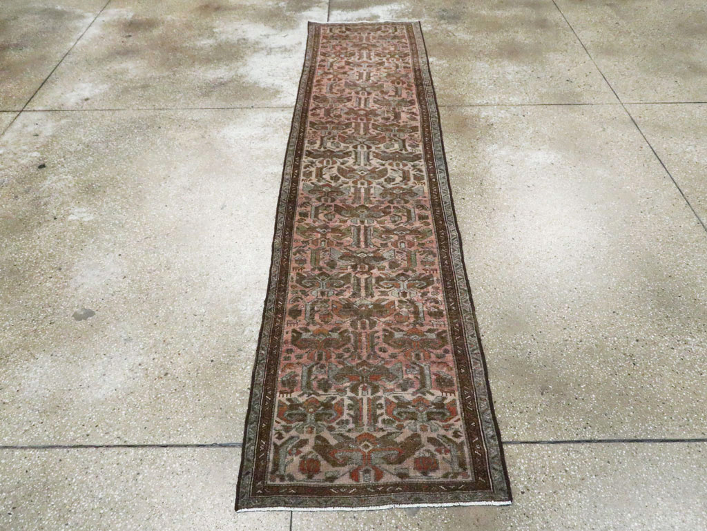 Antique Persian Serab Runner, No.23120 - Gss