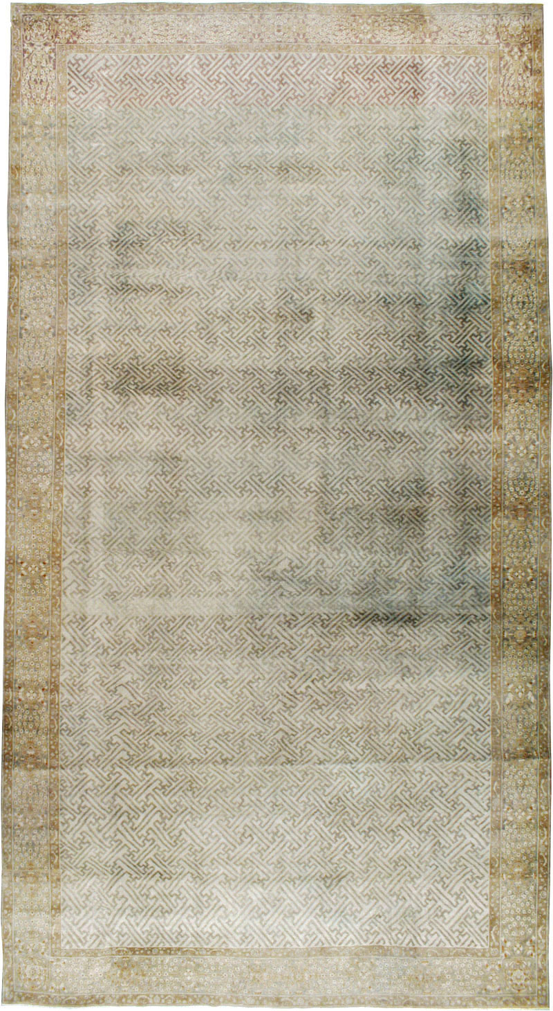 Antique Indian Lahore Carpet, No.23122 - Gss