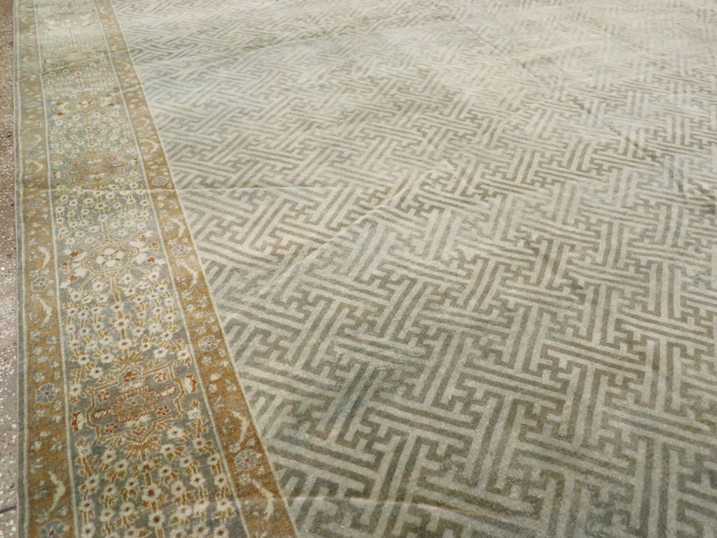 Antique Indian Lahore Carpet, No.23122 - Gss