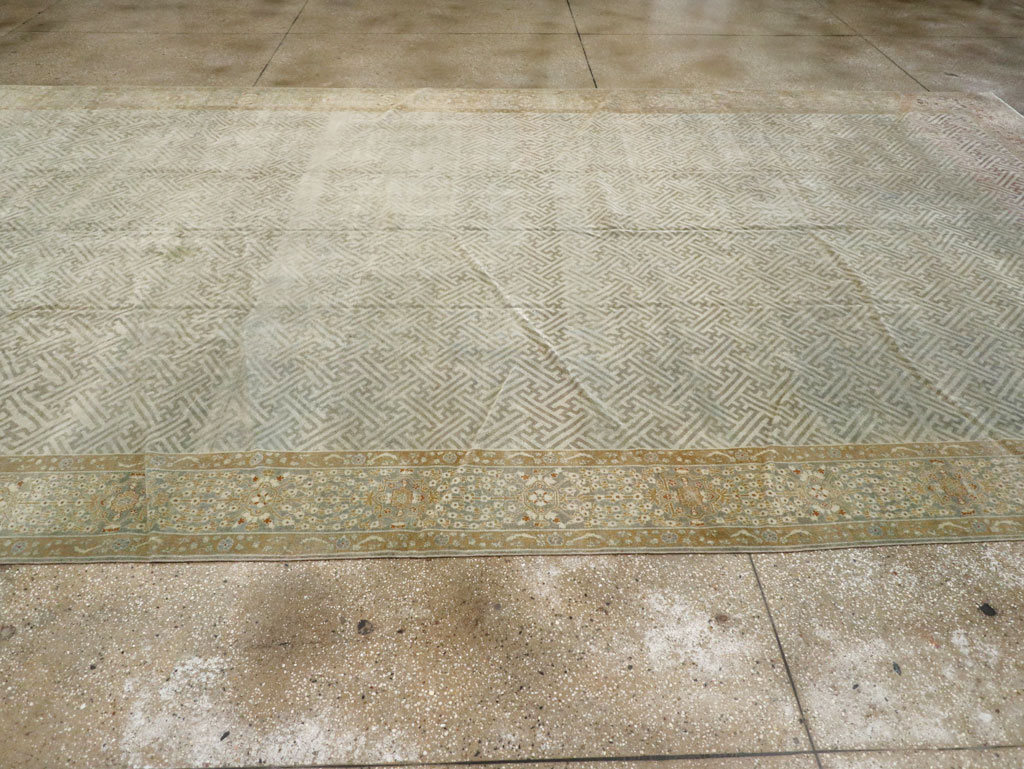 Antique Indian Lahore Carpet, No.23122 - Gss