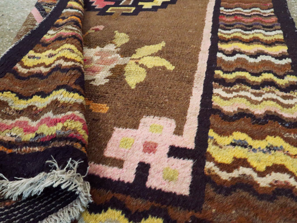 Vintage Turkestan Tibetan Rug, No.23124 - Gss