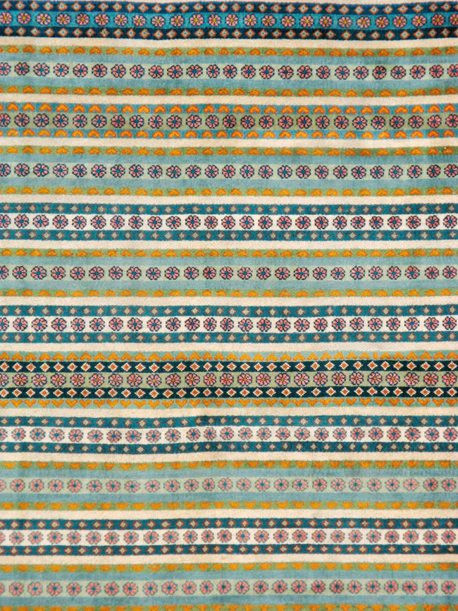 Vintage Persian Kashan Carpet, No.23128 - Gss