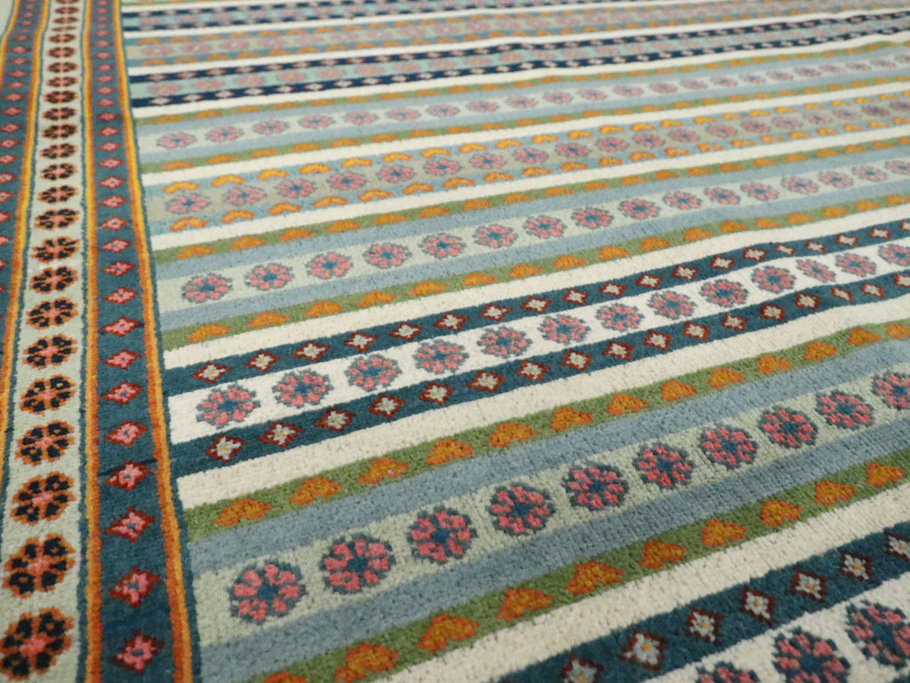 Vintage Persian Kashan Carpet, No.23128 - Gss