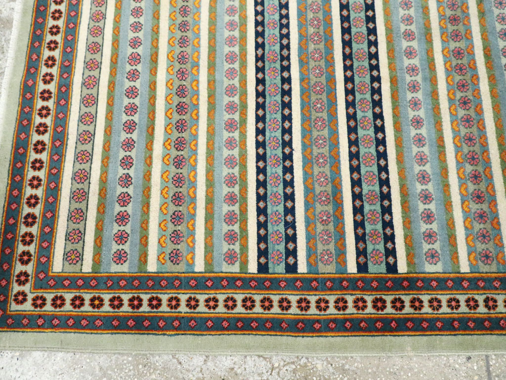 Vintage Persian Kashan Carpet, No.23128 - Gss