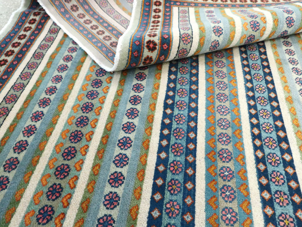 Vintage Persian Kashan Carpet, No.23128 - Gss