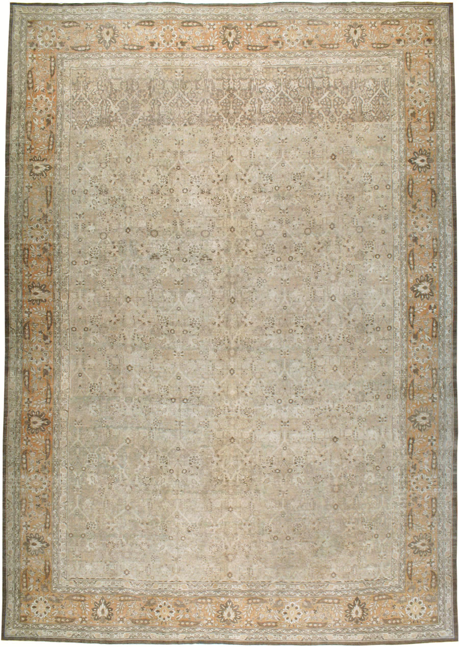 Antique Persian Tabriz Carpet, No.23129 - Gss