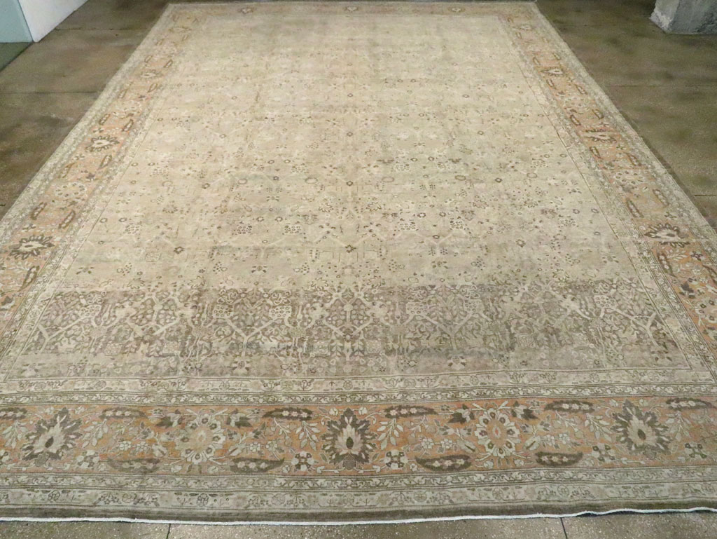 Antique Persian Tabriz Carpet, No.23129 - Gss