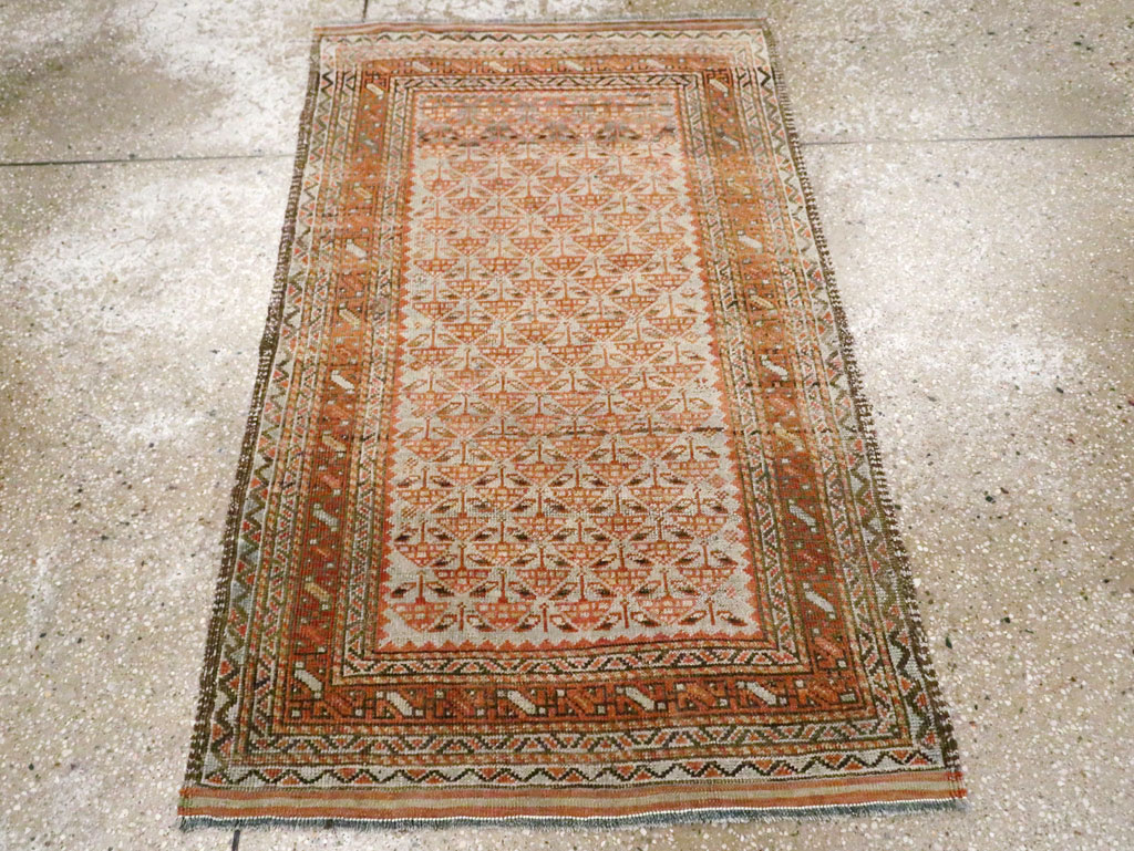 Vintage Persian Baluch Rug, No.23131 - Gss
