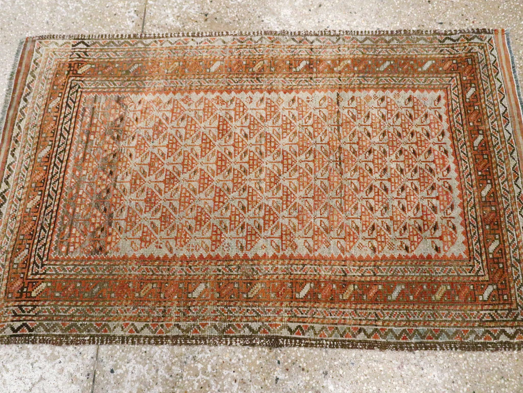 Vintage Persian Baluch Rug, No.23131 - Gss