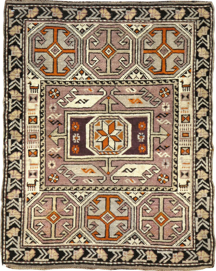 Antique Caucasian Shirvan Rug, No.23132 - Gss