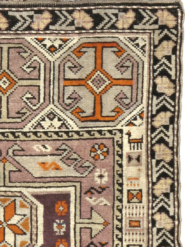 Antique Caucasian Shirvan Rug, No.23132 - Gss