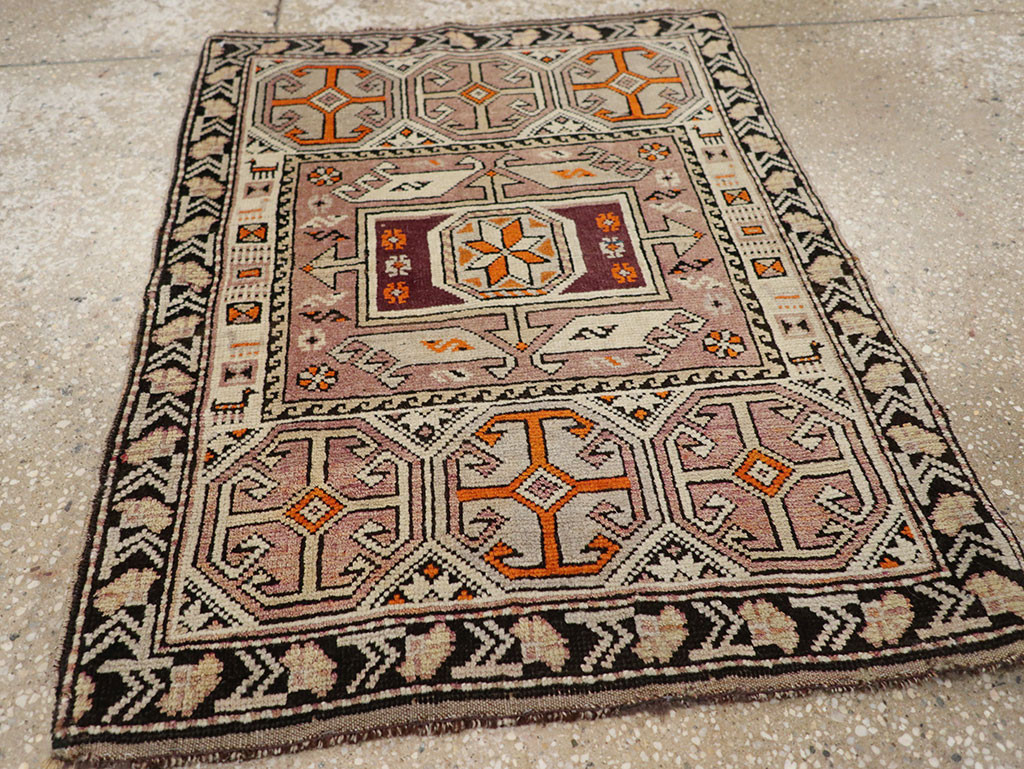 Antique Caucasian Shirvan Rug, No.23132 - Gss
