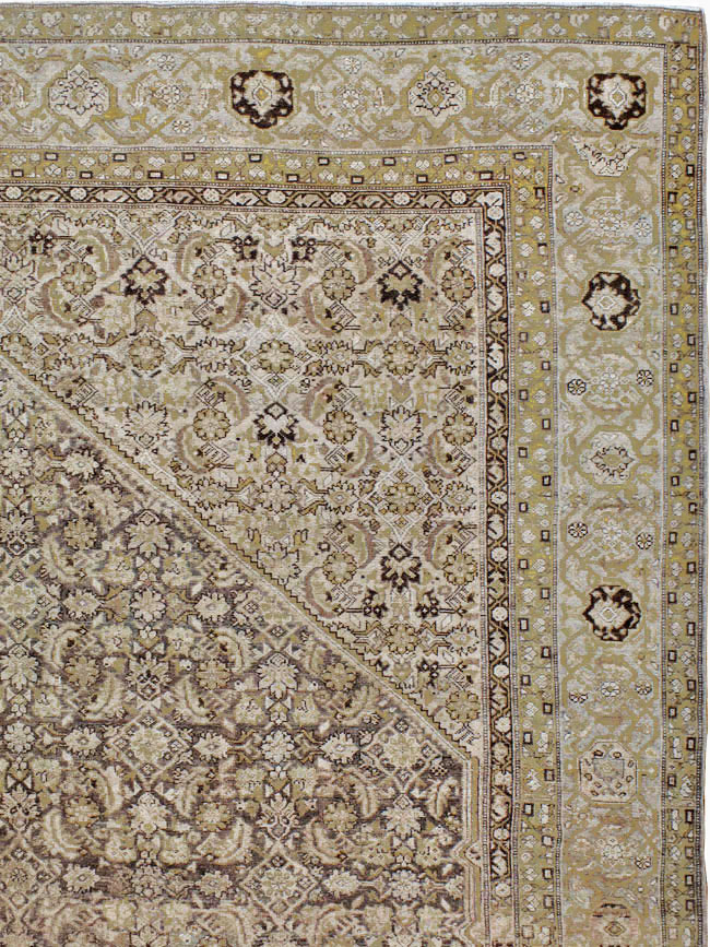 Antique Persian Malayer Carpet, No.23136 - Gss