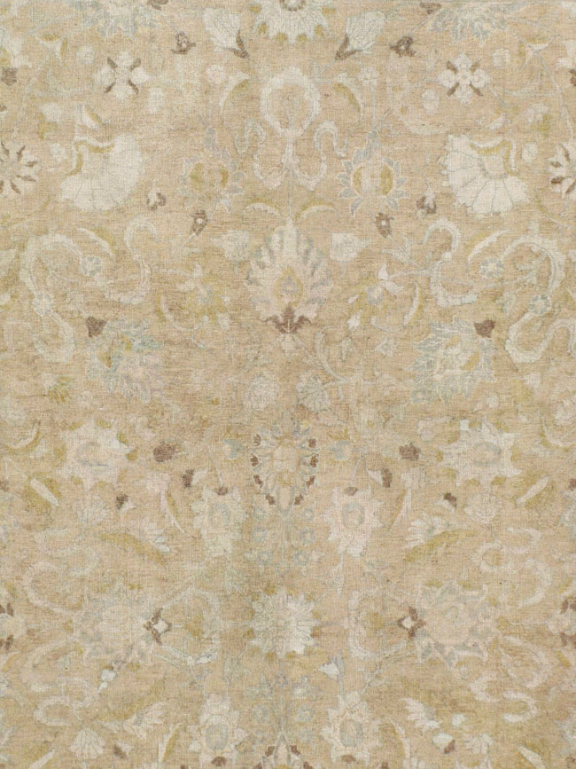 Antique Persian Tabriz Carpet, No.23137 - Gss