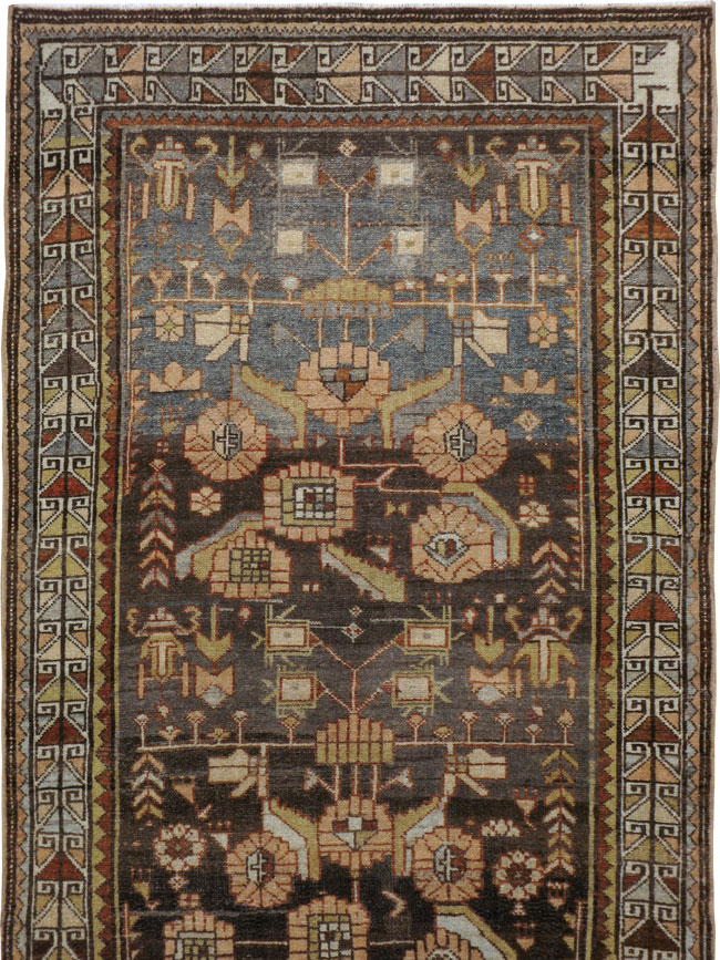 Vintage Persian Malayer Runner, No.23139 - Gss