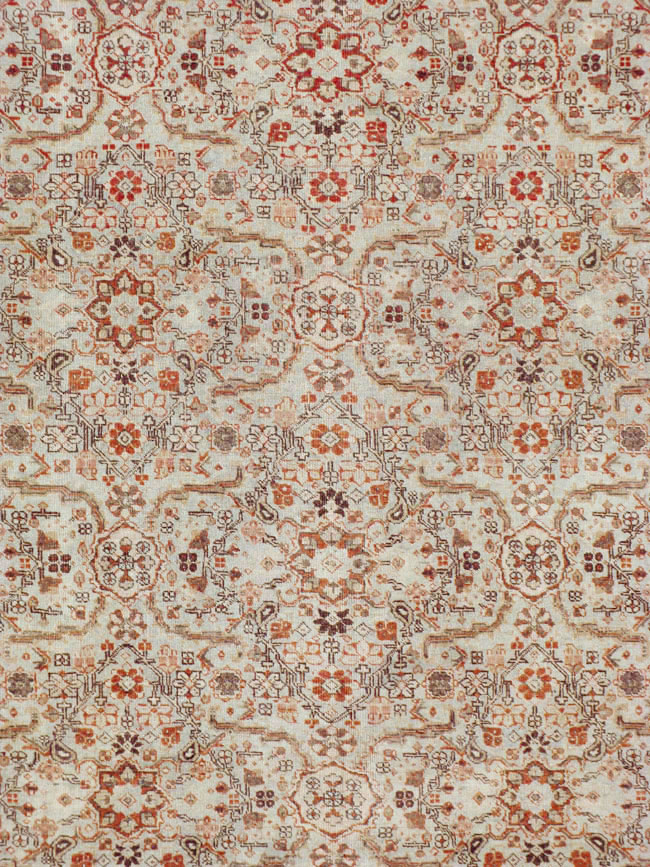 Antique Perian Tabriz Carpet, No.23144 - Gss