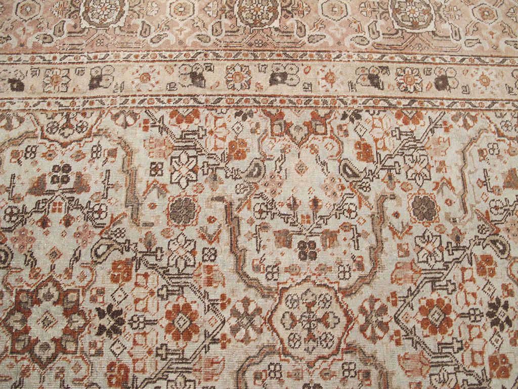 Antique Perian Tabriz Carpet, No.23144 - Gss