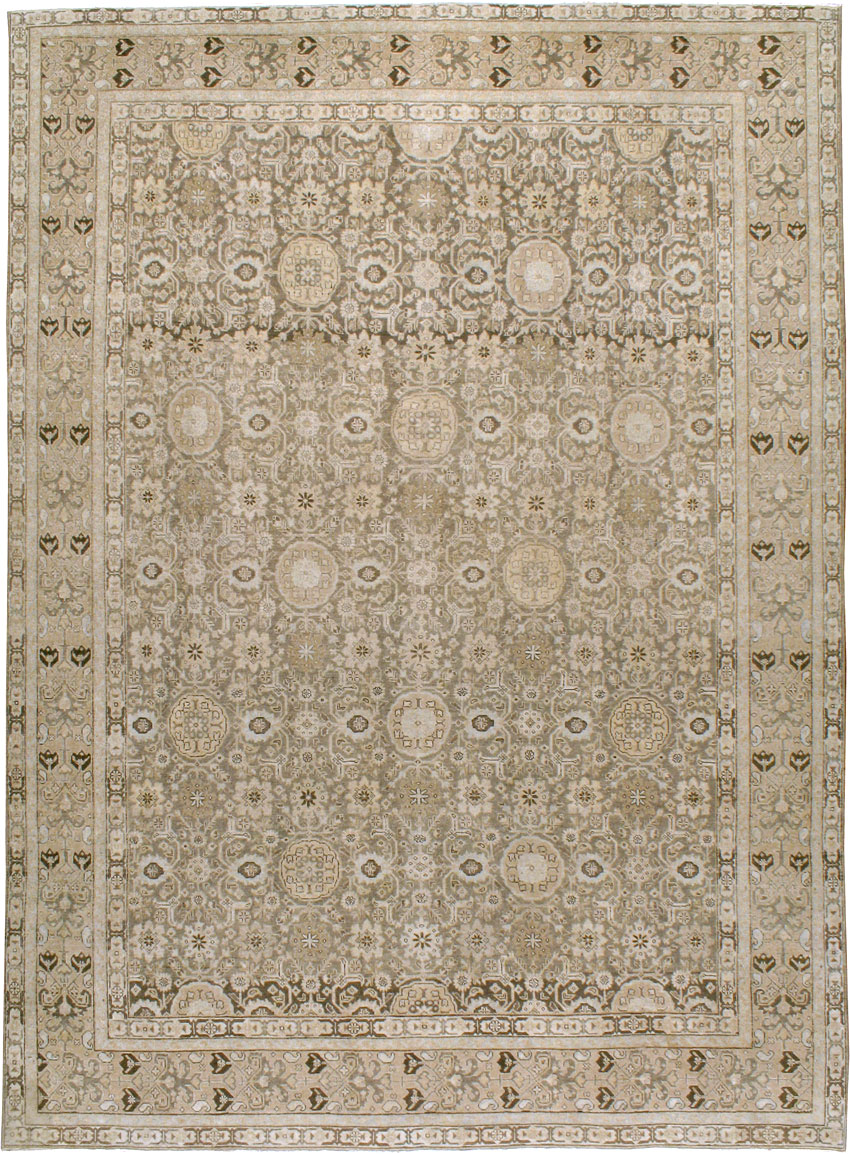 Antique Persian Tabriz Carpet, No.23149 - Gss