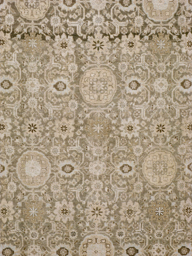Antique Persian Tabriz Carpet, No.23149 - Gss