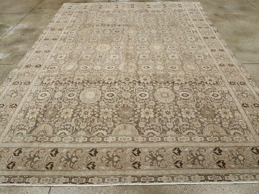 Antique Persian Tabriz Carpet, No.23149 - Gss