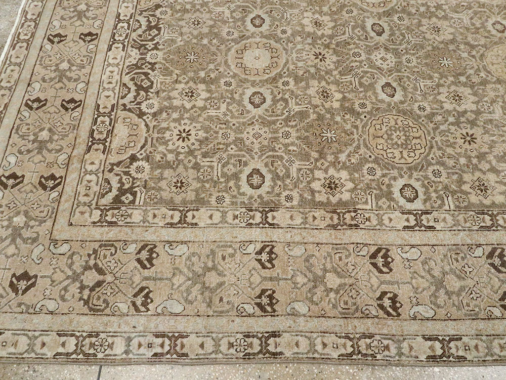 Antique Persian Tabriz Carpet, No.23149 - Gss