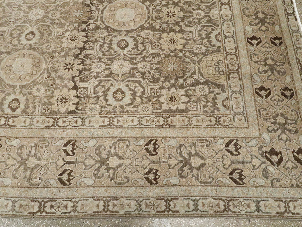 Antique Persian Tabriz Carpet, No.23149 - Gss