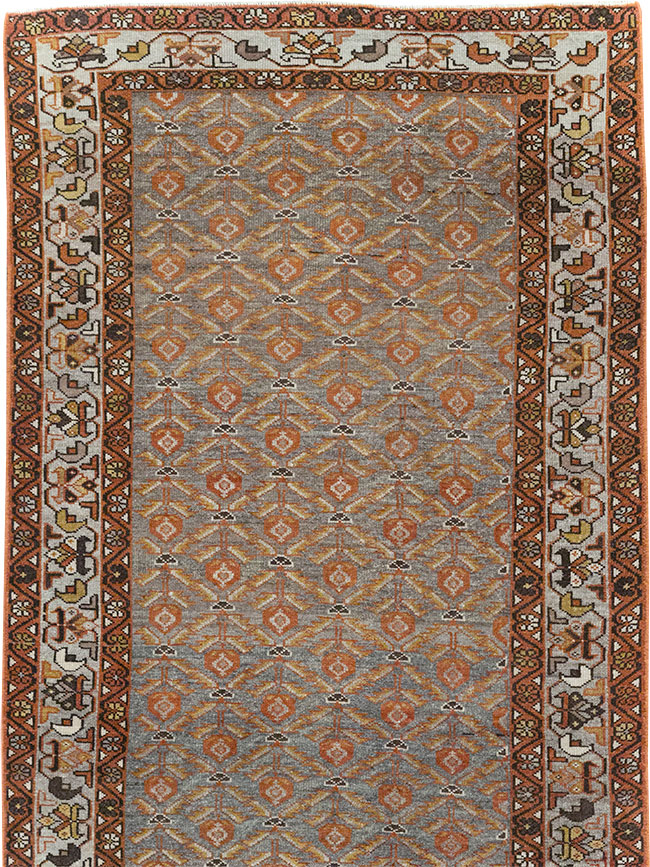 Vintage Persian Malayer Runner, No.23151 - Gss